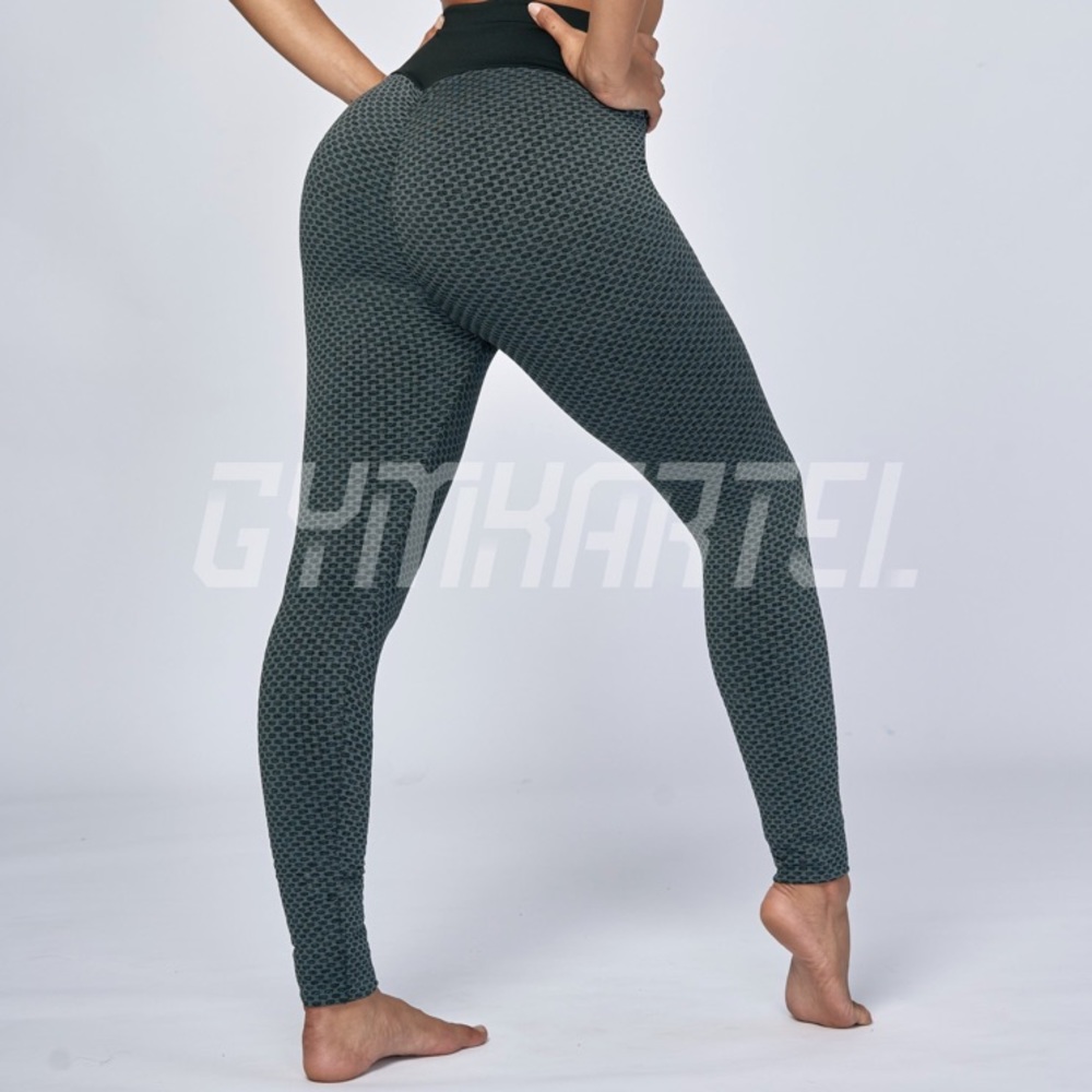 Gym Kartel - New: Performance anti-cellulite and push-up leggings - Black